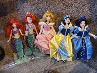 Disney Princess Fairytale porcelain dolls