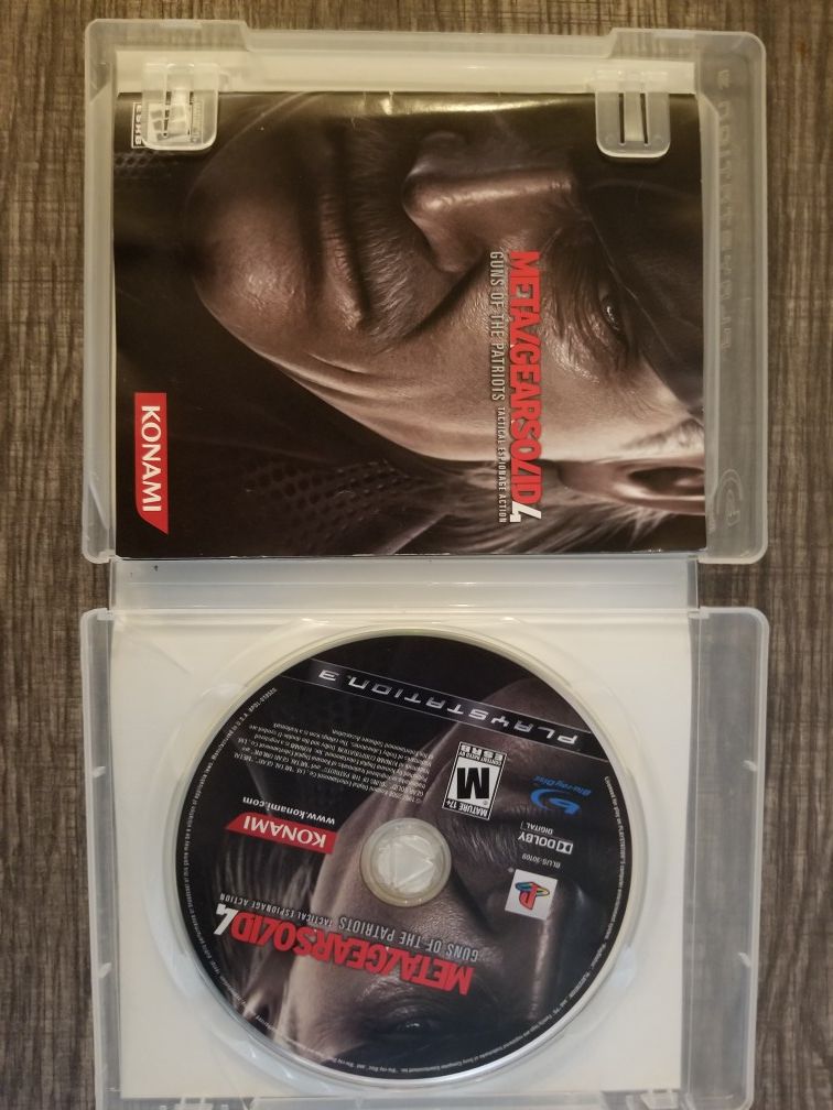 PS3 games and 1 PC game