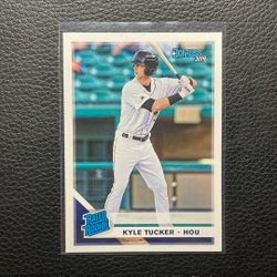 2019 Kyle Tucker Donruss “Rated Rookie” Rookie Card. Los Angeles Dodgers 