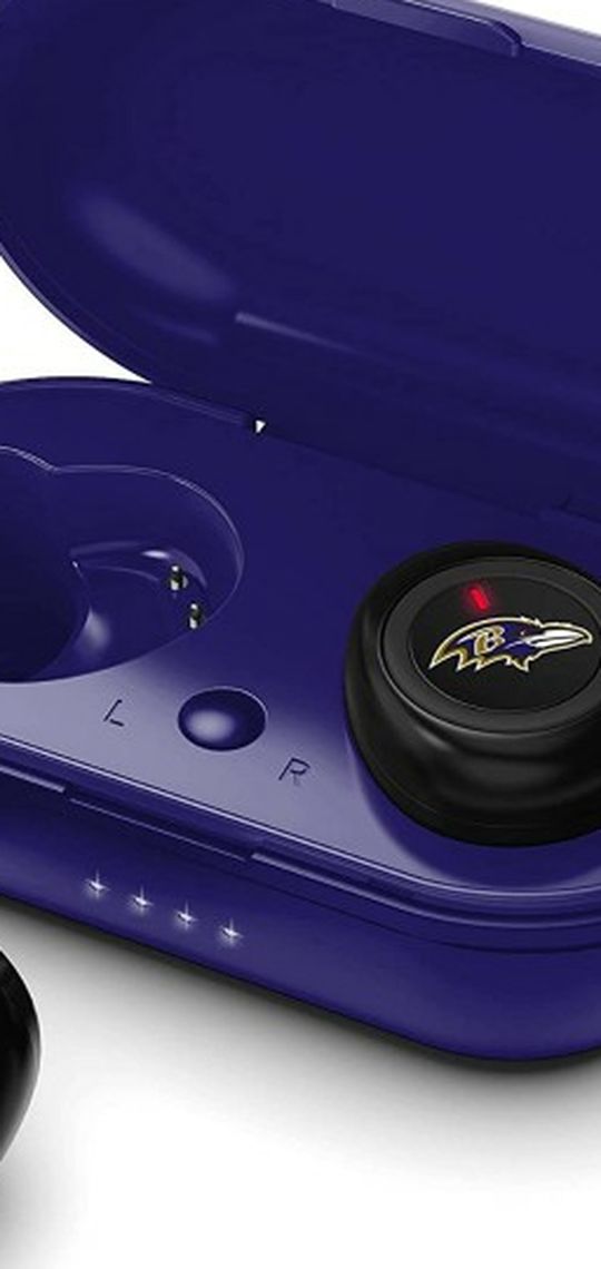 NFL BALTIMORE RAVEN WIRELESS BLUTOOTH EARBUDS