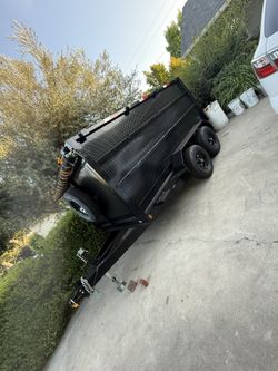 Semi Heavy Duty Dump Trailer 