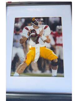 Matt Barkley #7 Autographed signed