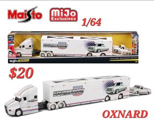 Maisto 1:64 Mack Anthem & 1987 Chevrolet 1500 Pick-Up Truck – SQUAREBODY USA