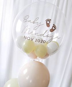 Balloons - welcome baby- gift