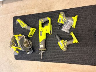 Ryobi 18V Cordless Power Tool Set – 5 Pieces