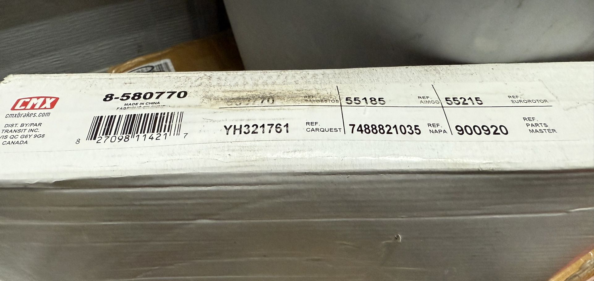 CMX Brakes Front Disc Brake Rotor