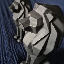 Black sitting Decor 11"