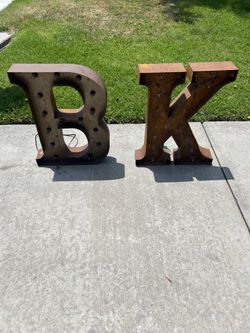 Marquee Light Up Letters
