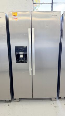 New Whirlpool Side By Side Refrigerator