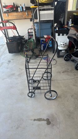 Folding shopping cart