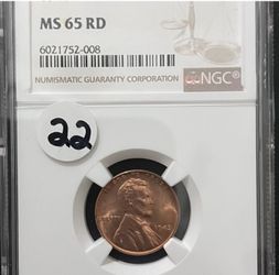 NGC Certified 1945 Lincoln Penny - Copper