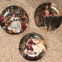 The “King And I” Collector Plate Trio