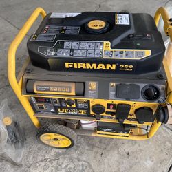 Firman Gas Portable Generator 3650 Watt