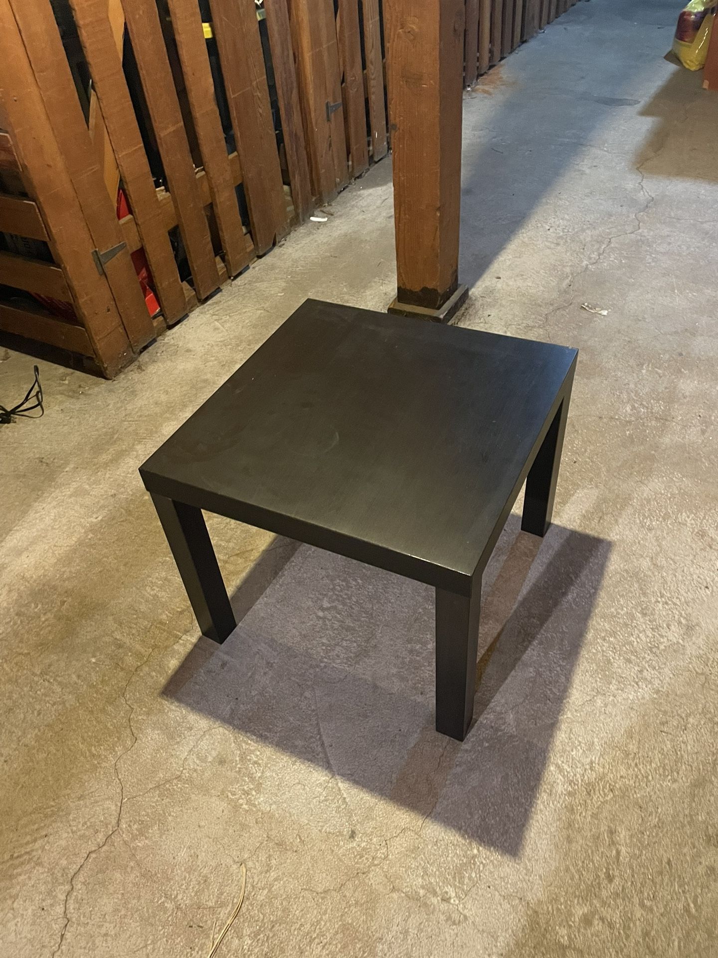 Black Ikea Lack Table