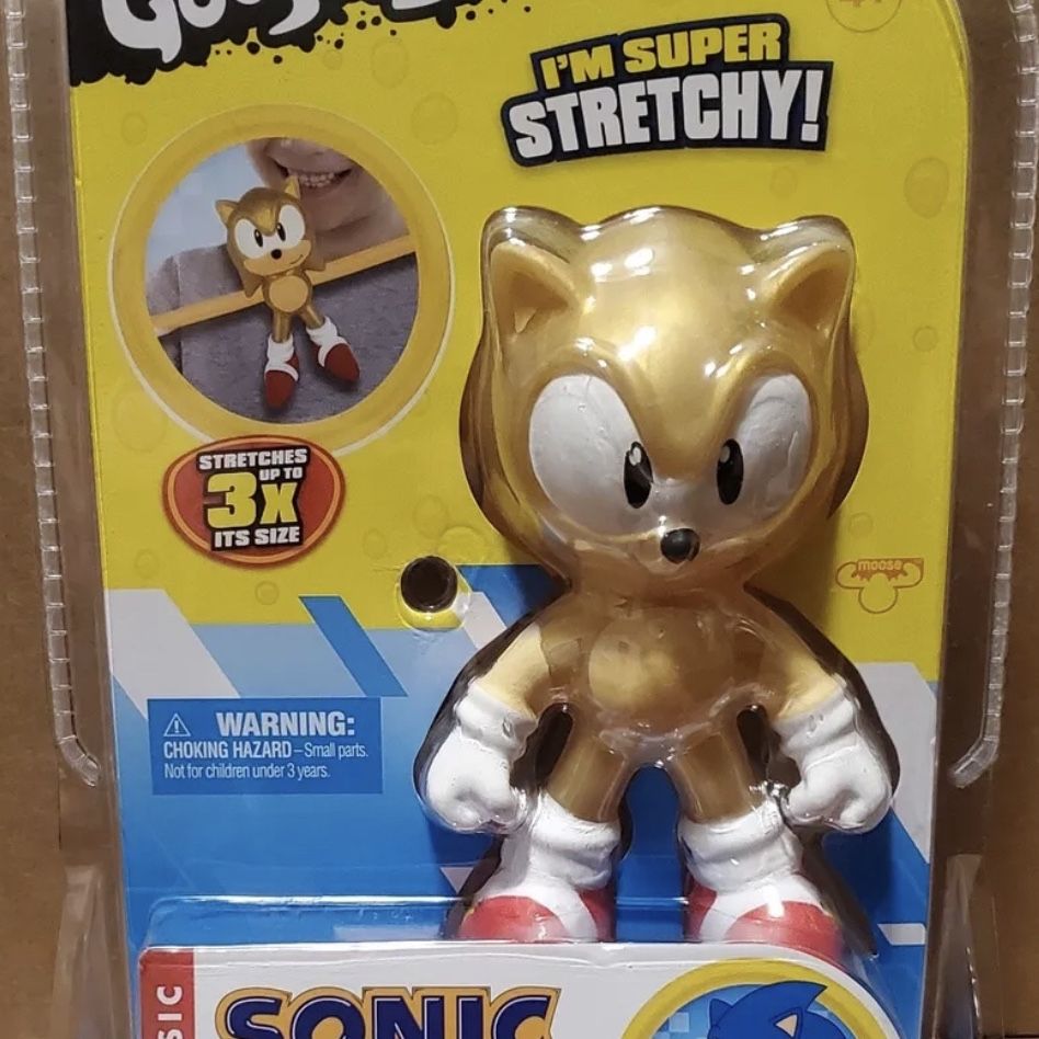 Action Figures Boneco Sonic The Hedgehog Gold Classic Heroes Of