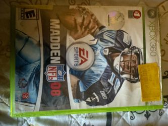 Madden 08 XBOX 360