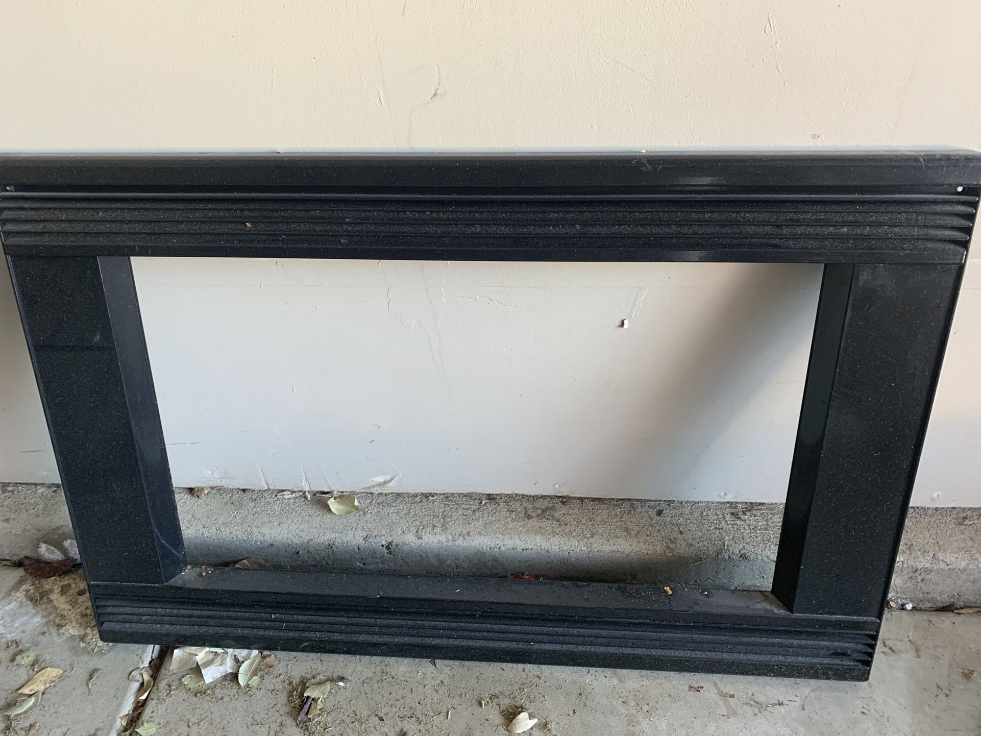 microwave and matching trim