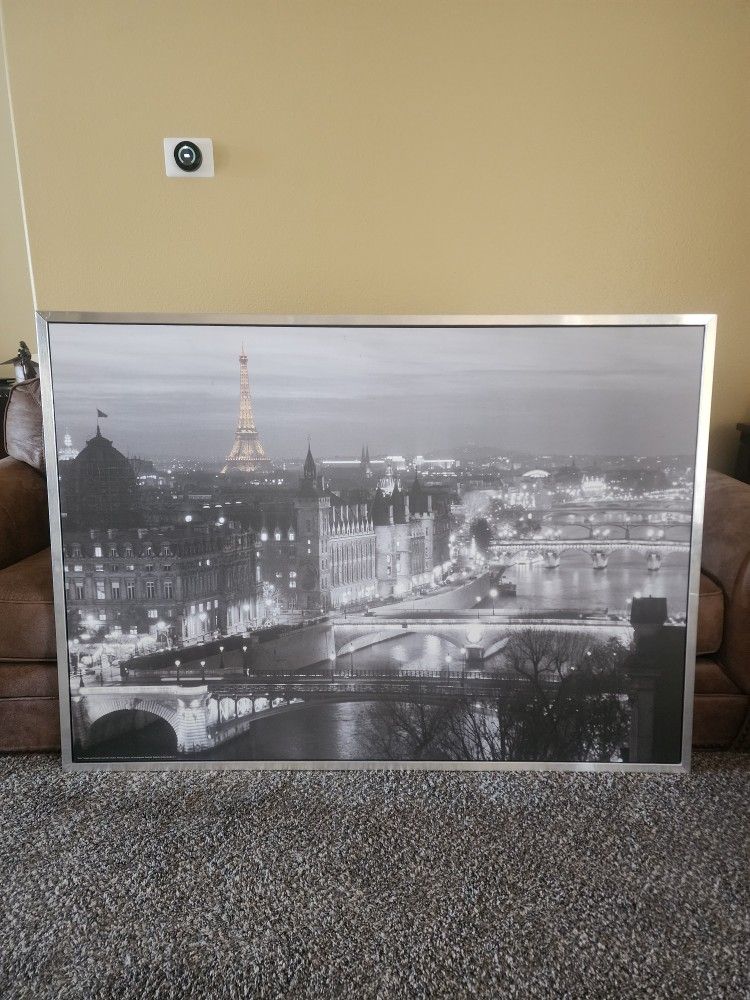 Paris Picture/Frame 55in×39in