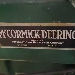 Mccormick Deering Engine