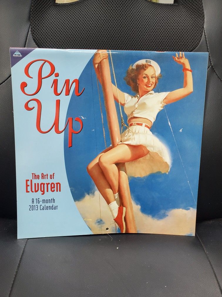 Vintage Pin Up Calendar
