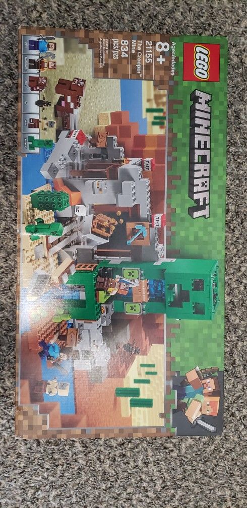 Lego Minecraft Creeper Mine 21155 Retired