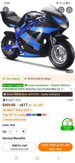 Pocket bike