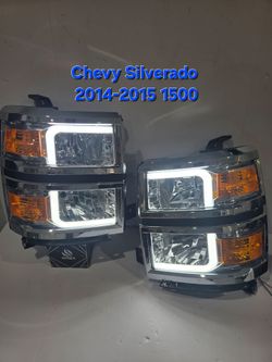 Chevy Silverado 2014-2015 Headlights