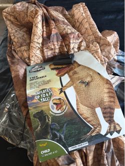 Inflatable Dino costume