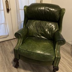Gorgeous Green Recliner 