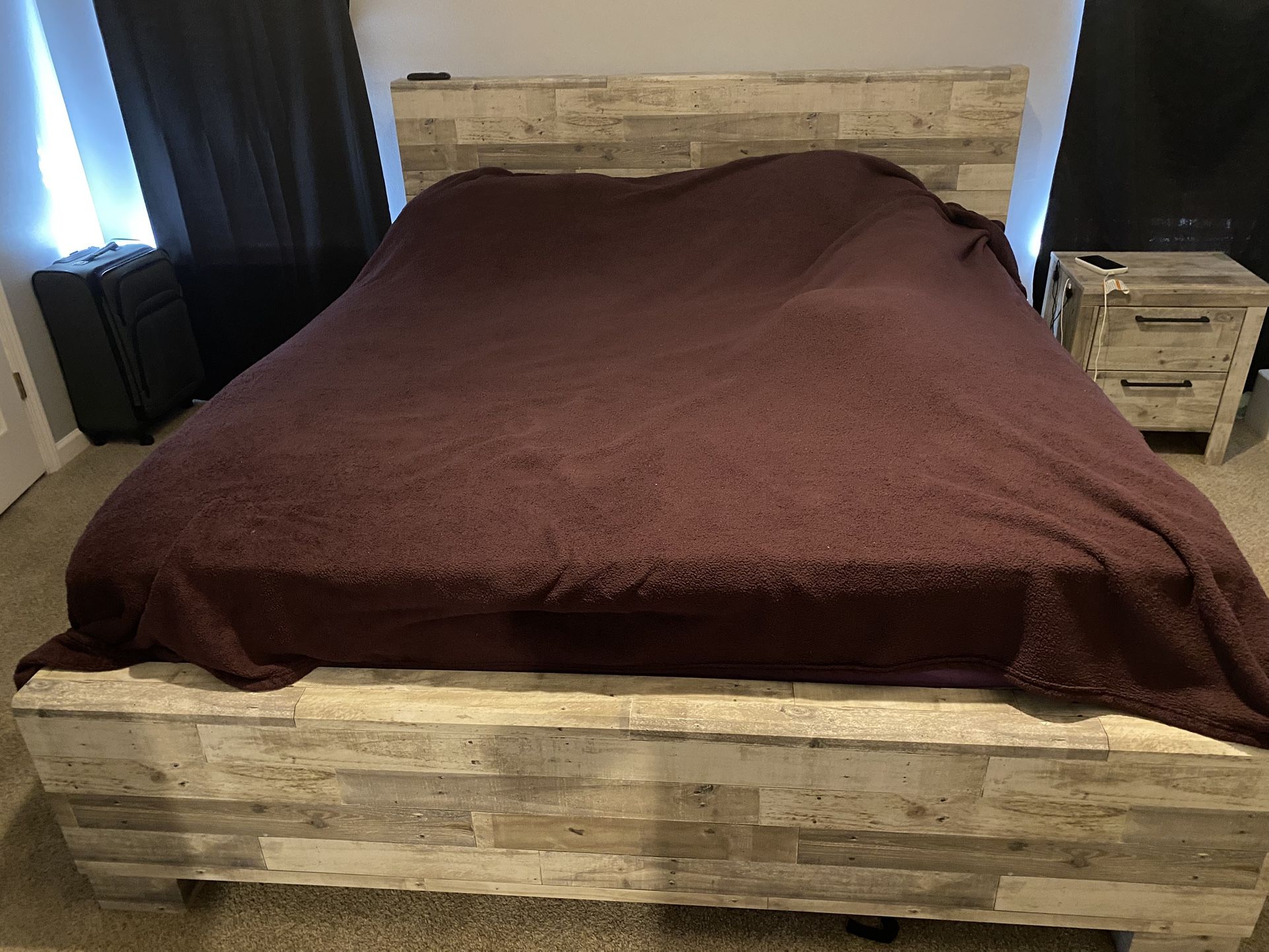3 Piece Ashley furniture King Bedroom Set