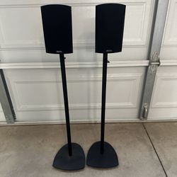 Definitive Tech Pro monitor 800 Satellite Speakers With Stand 