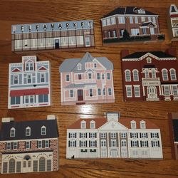 Loft of Cat's Meow Wood Decor Great For Resellers)