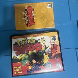 Pokemon Snap OG Game Rep Box