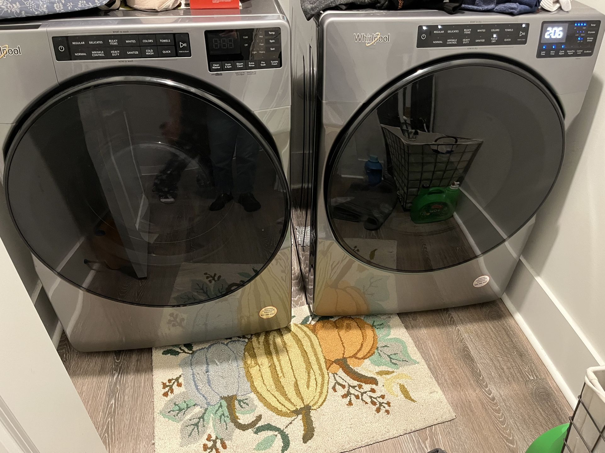 Whirlpool Washer + Dryer