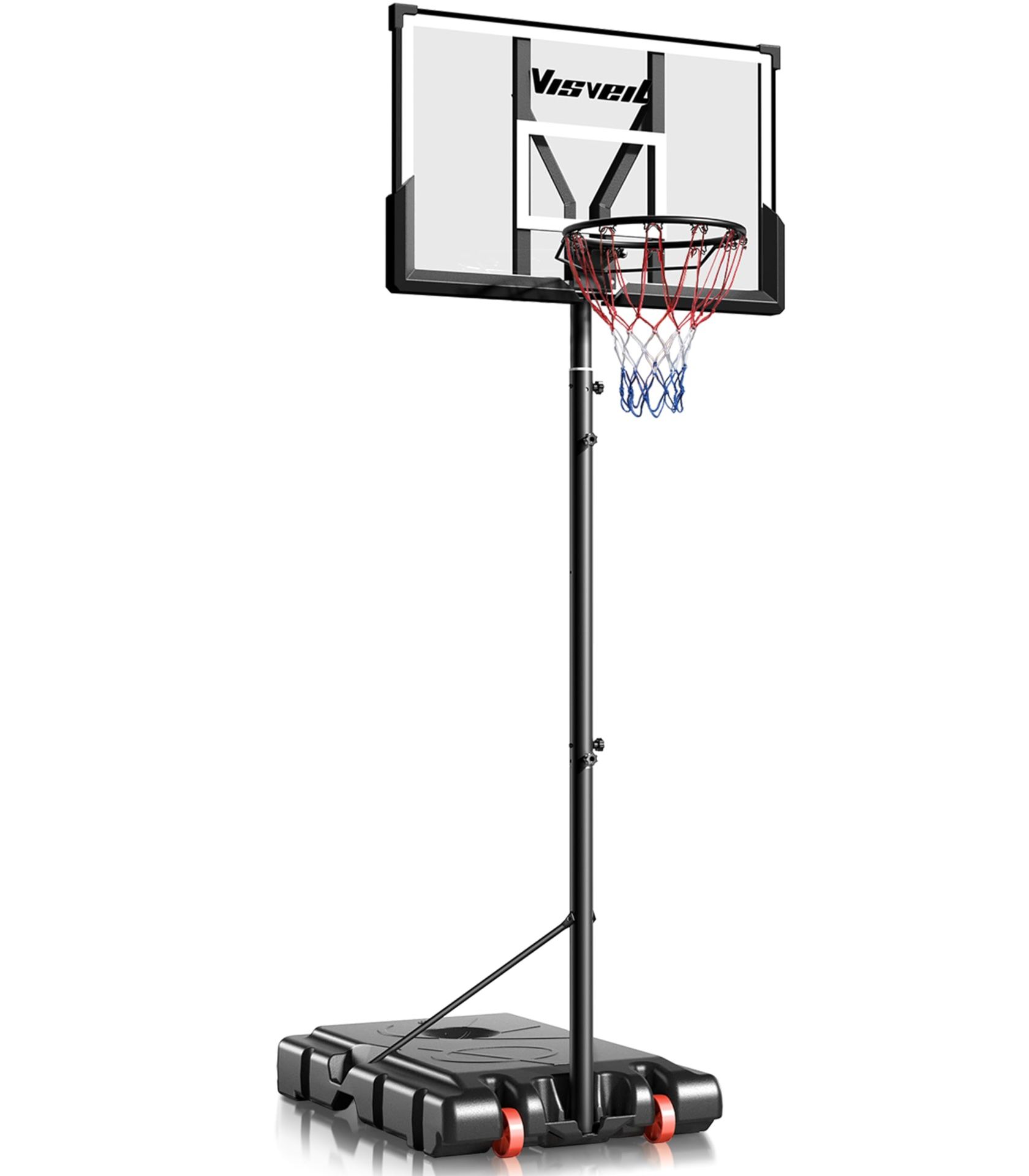Visveil Adjustable Basketball Hoop 10 FT