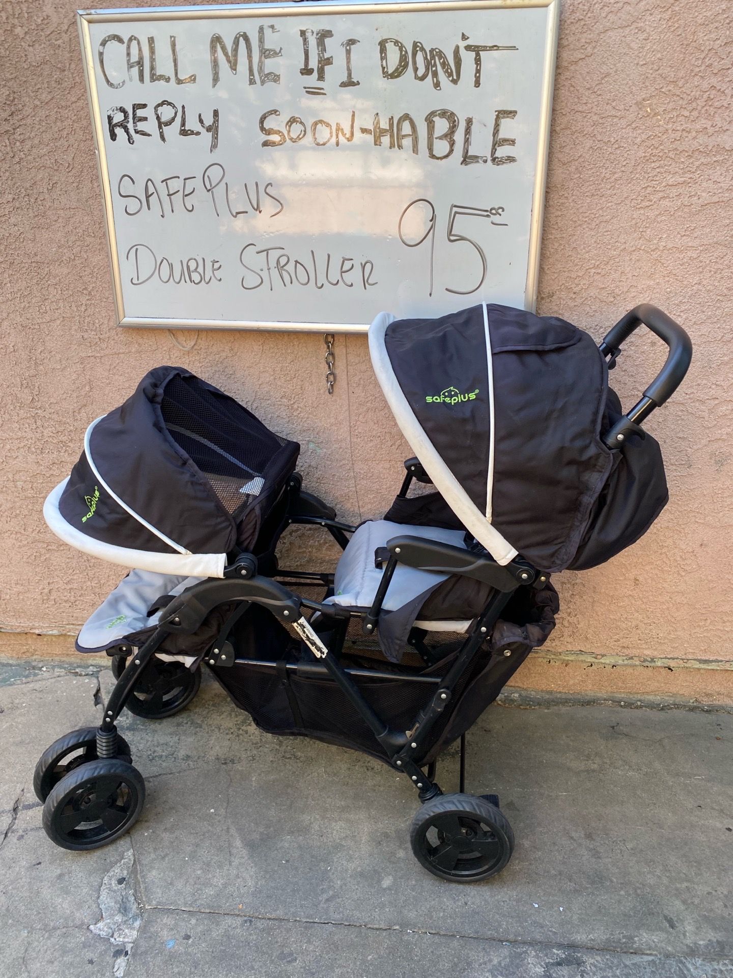 Carriola Doble Double Stroller
