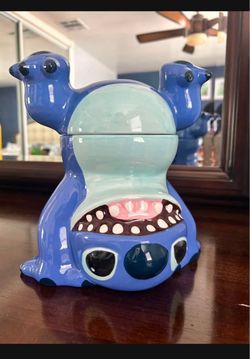 Stitch cookie jar