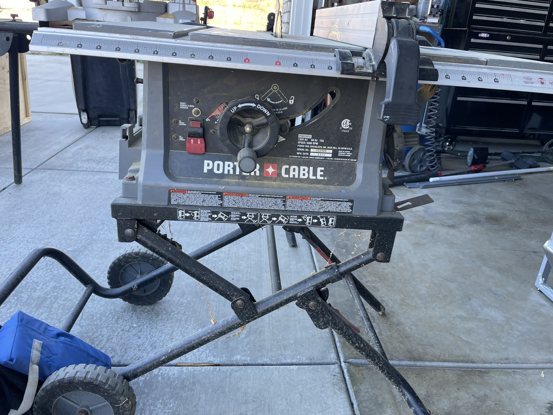 Porter Cable Table Saw for Sale in San Jacinto, CA OfferUp