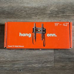Hang Onn. Fixed TV Wall Mount 19"-42"