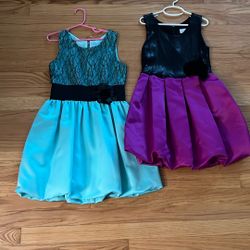 Z By Zoe Dress Black/Teal Or Black/Pink Size 10