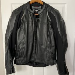 Alpinestars Motorcycle Leather Jacket Devin Airflow