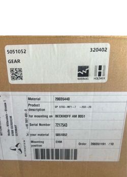 Wittenstein SP 075S-MF1-7-2G0-2S Gear Unit