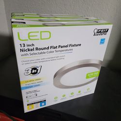 "4x Feit Electric 13"" LED Flat Panel Ceiling Lights - Ultra Thin"