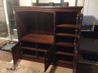 Nice entertainment center