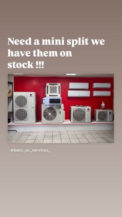 1 Ton Mini Splits 115 Volts With Inverter
