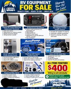RV Equipment Bundle – 7 Items