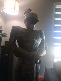 Man of armor  5ft tall
