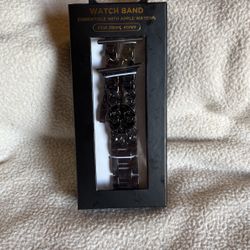 MENS APPLE WATCH COMPATIBLE REMOVABLE WRIST BAND