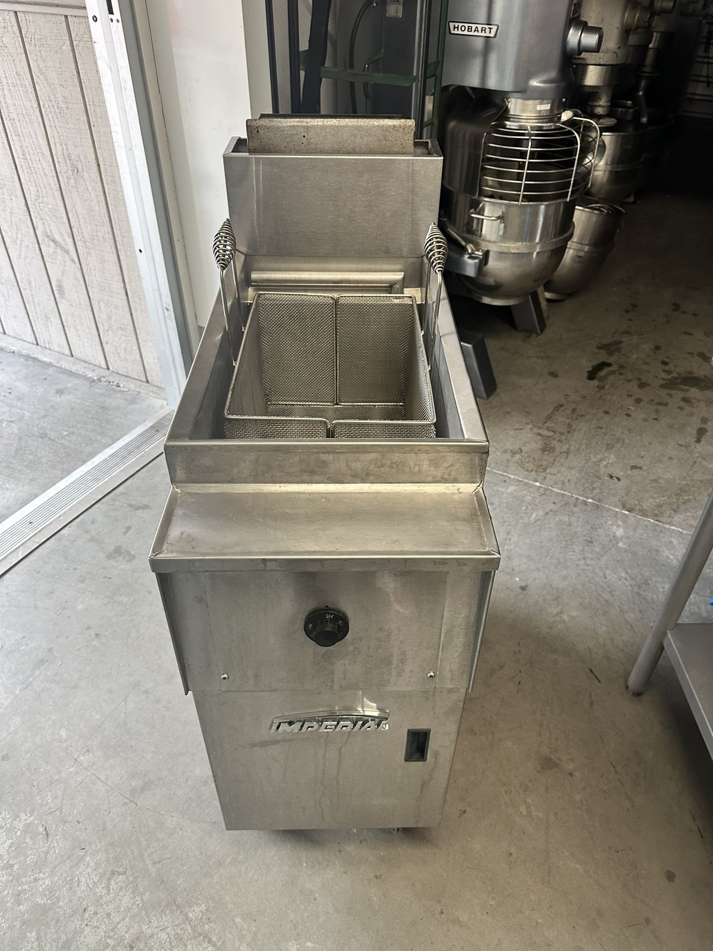 Imperial Range IPC-14 Natural Gas 12 Gallon Pasta Cooker with Basket Rack