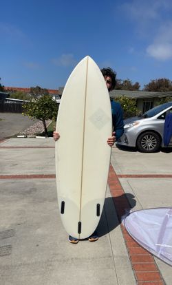 6’1” - ~38L - Fowler Stoker V Shape Surfboard - D-Mar Boards